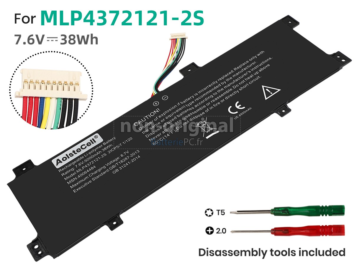 batterie pour Medion MLP4372121-2S