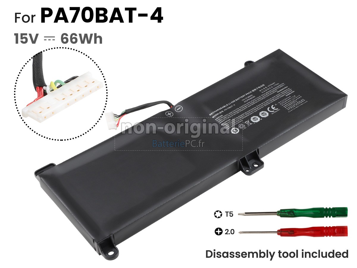 batterie pour Medion ERAZER X7859