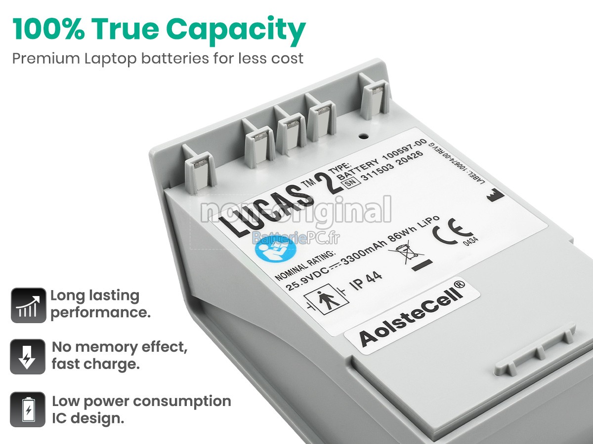 batterie pour Medtronic 100597-00