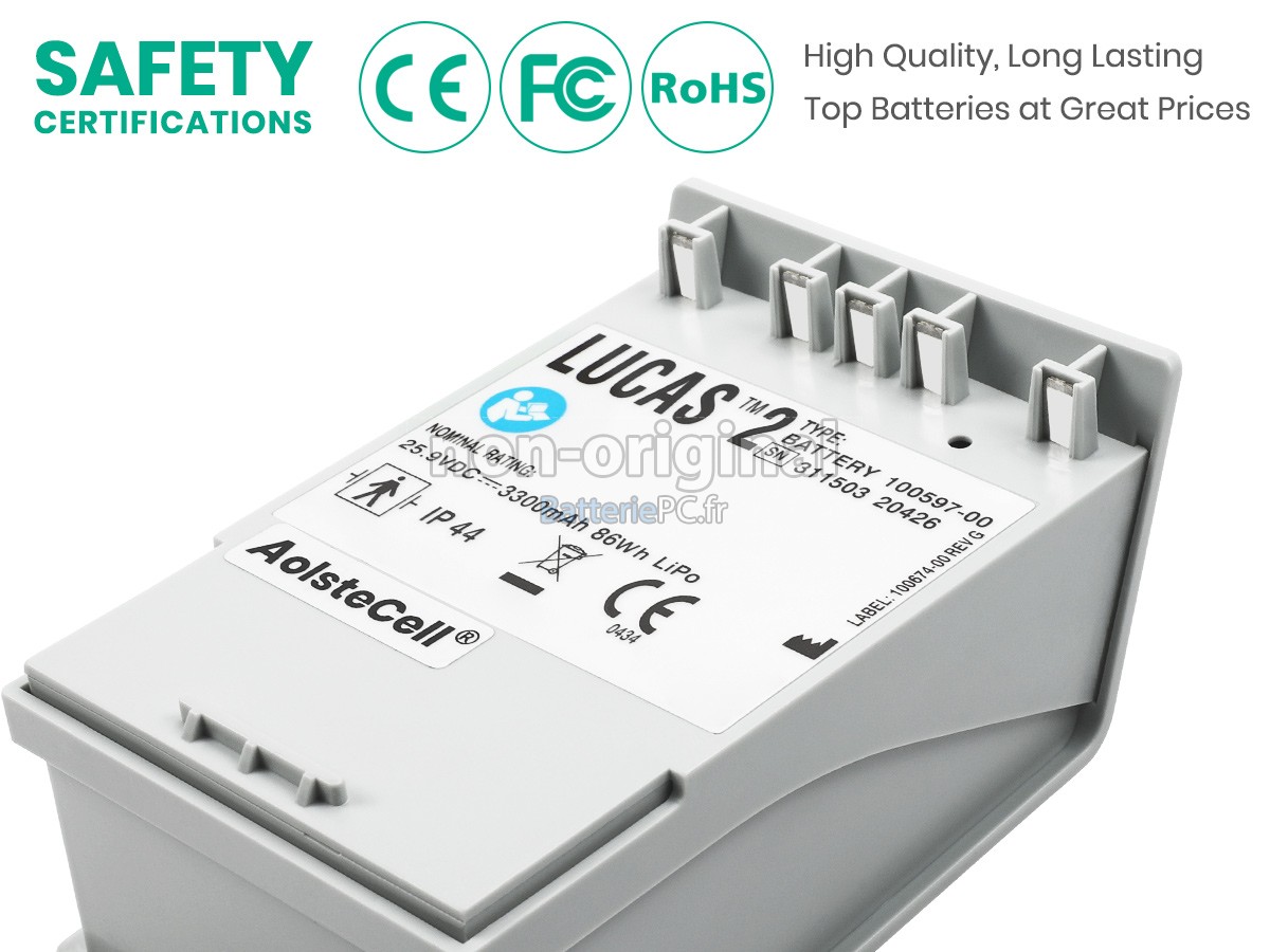 batterie pour Medtronic 100597-00