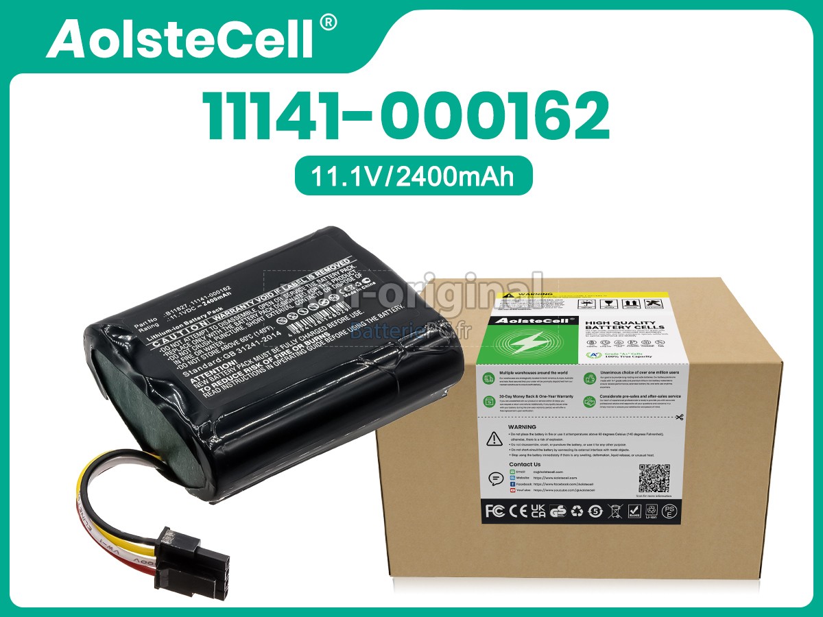 batterie pour Medtronic LIFEPAK 20 CODE MANAGEMENT MODULE
