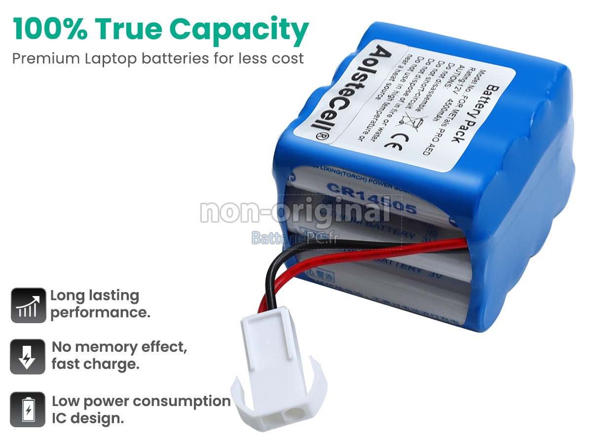 batterie pour Metals LIFE-POINT