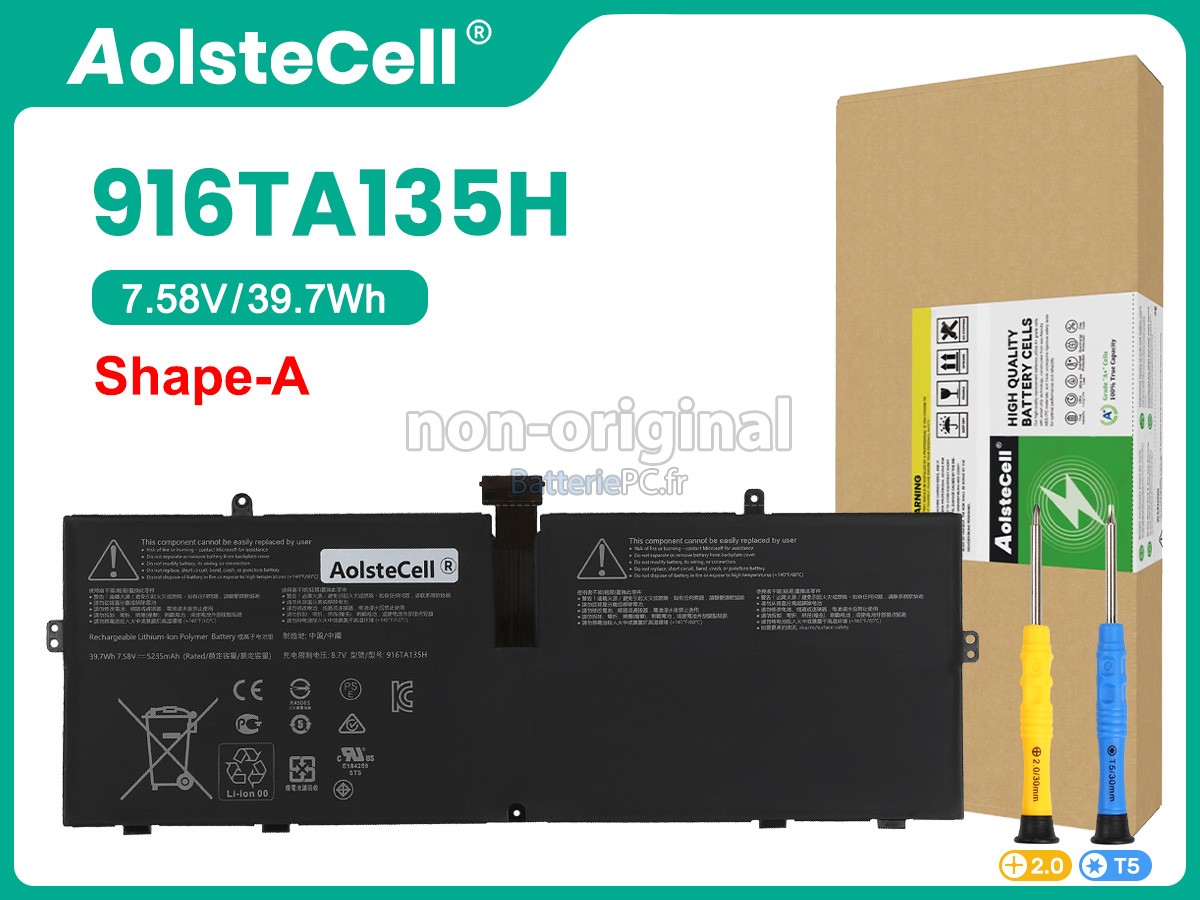 batterie pour Microsoft Surface LAPTOP STUDIO 1943