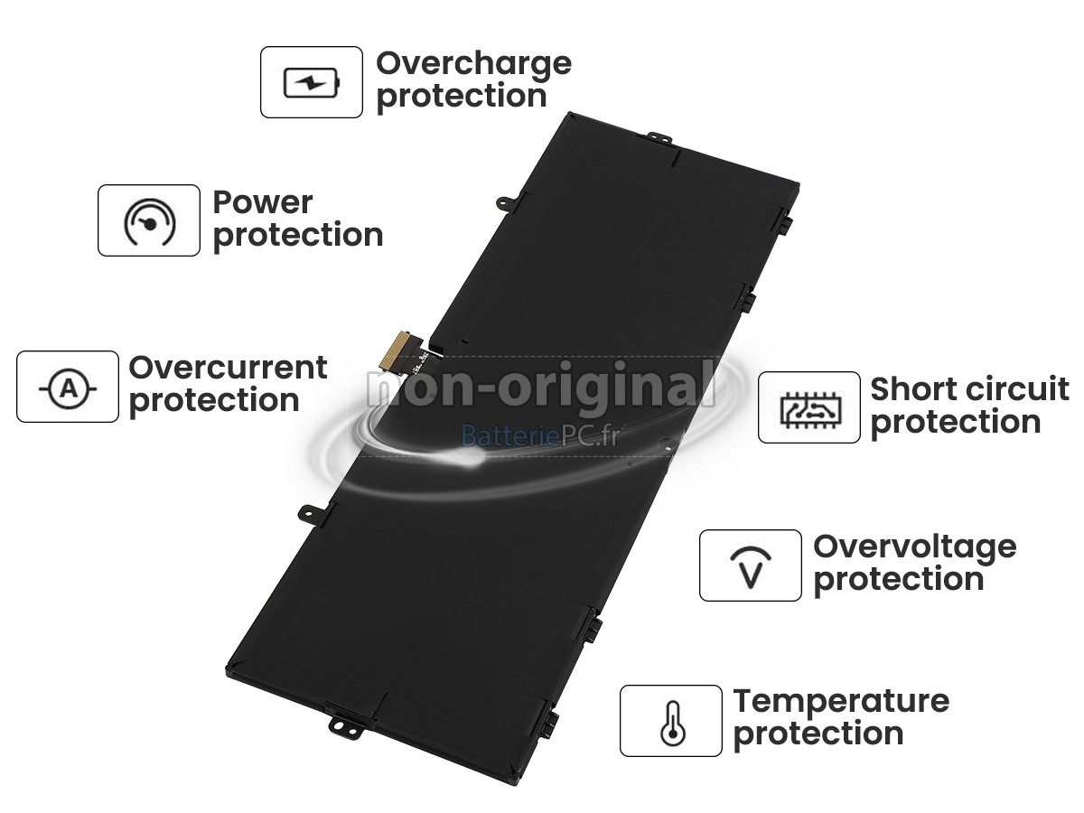 batterie pour Microsoft Surface LAPTOP STUDIO 1943