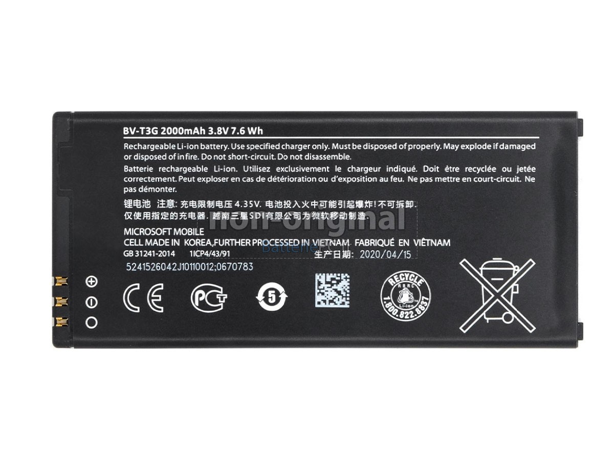 batterie pour Microsoft RM-1150