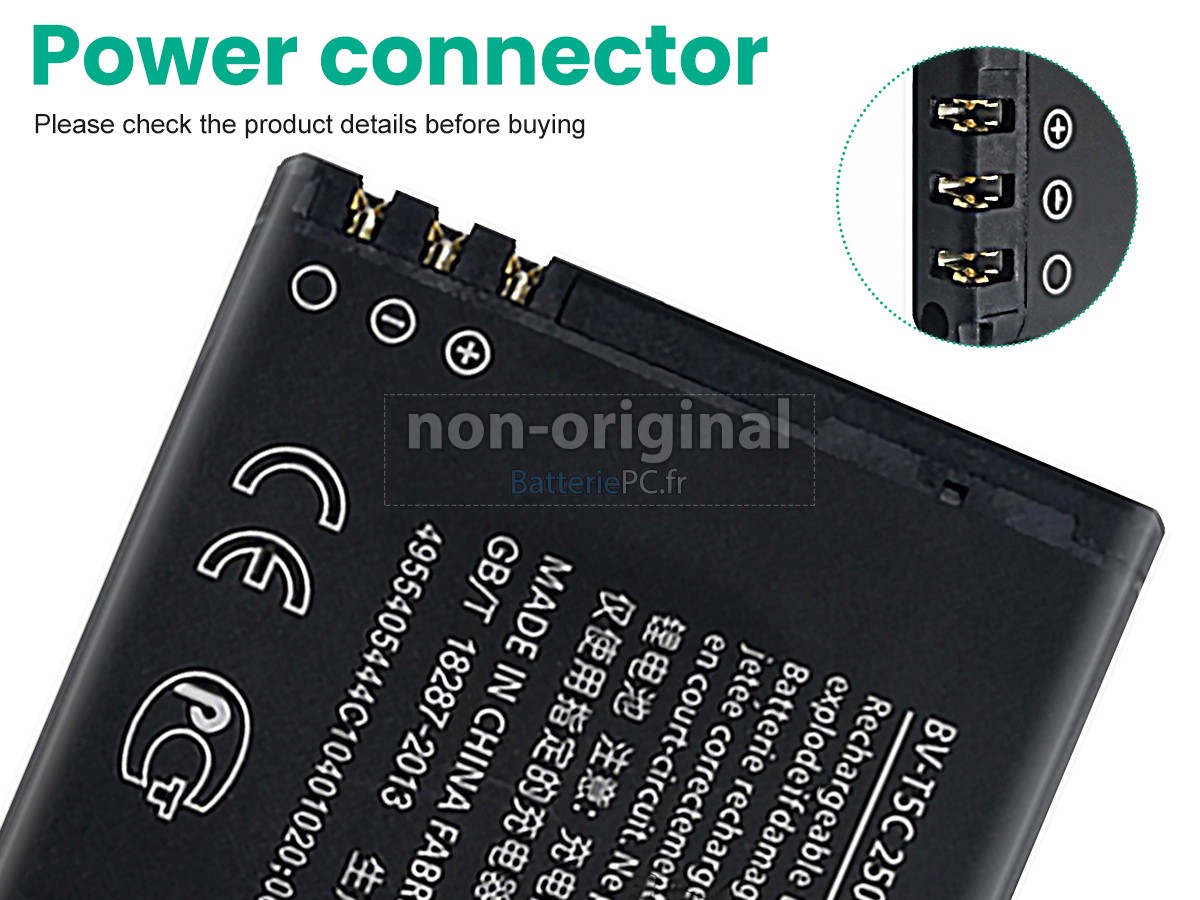 batterie pour Microsoft BV-T5C