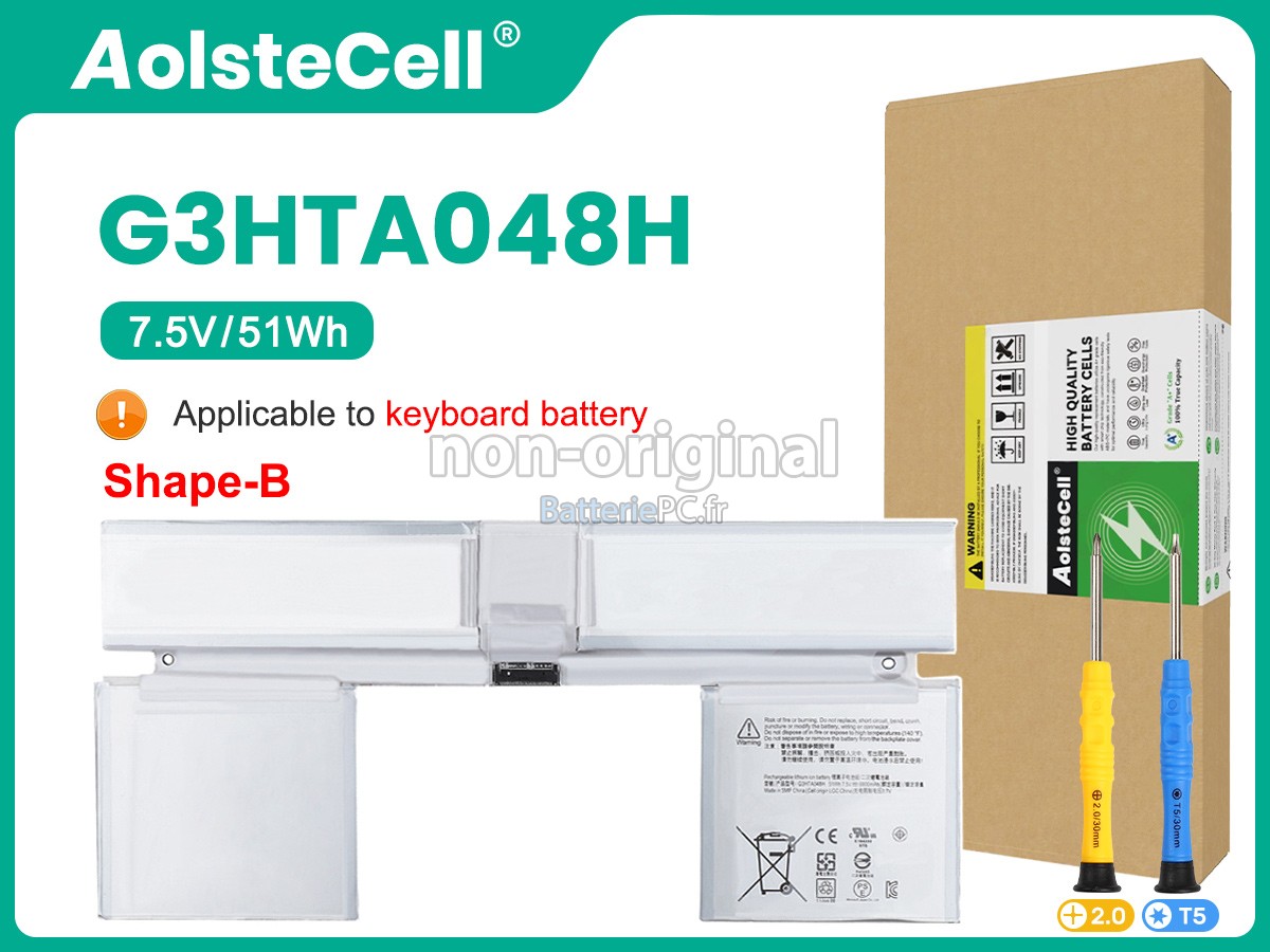 batterie pour Microsoft Surface BOOK 2 1832