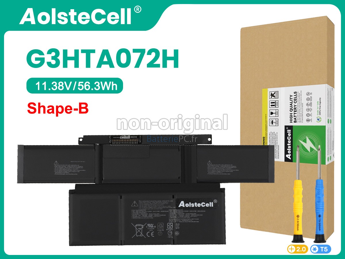 batterie pour Microsoft Surface LAPTOP STUDIO 1943