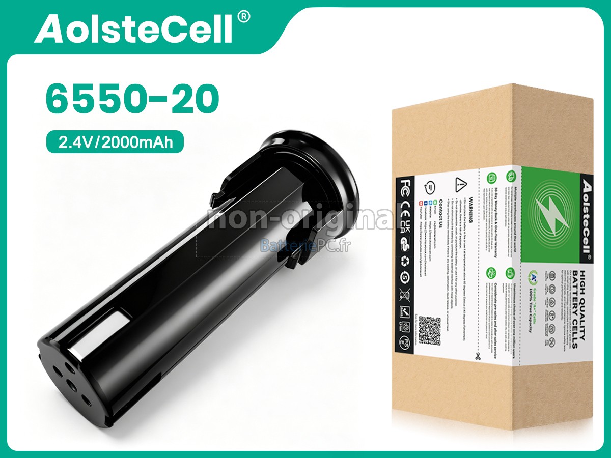 batterie pour Milwaukee 6538-1