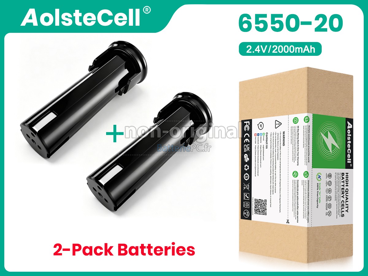 batterie pour Milwaukee 6538-1