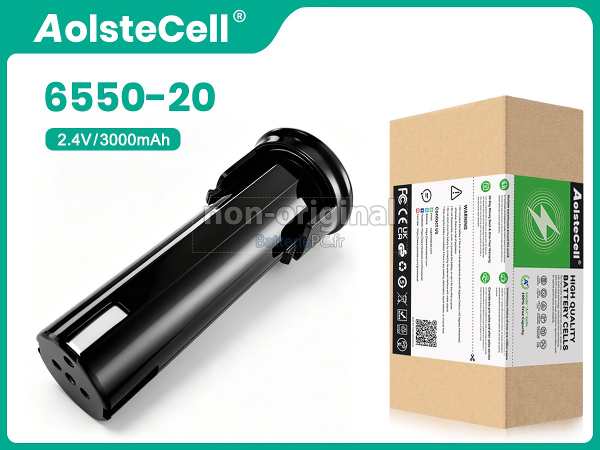 batterie pour Milwaukee 6538-1