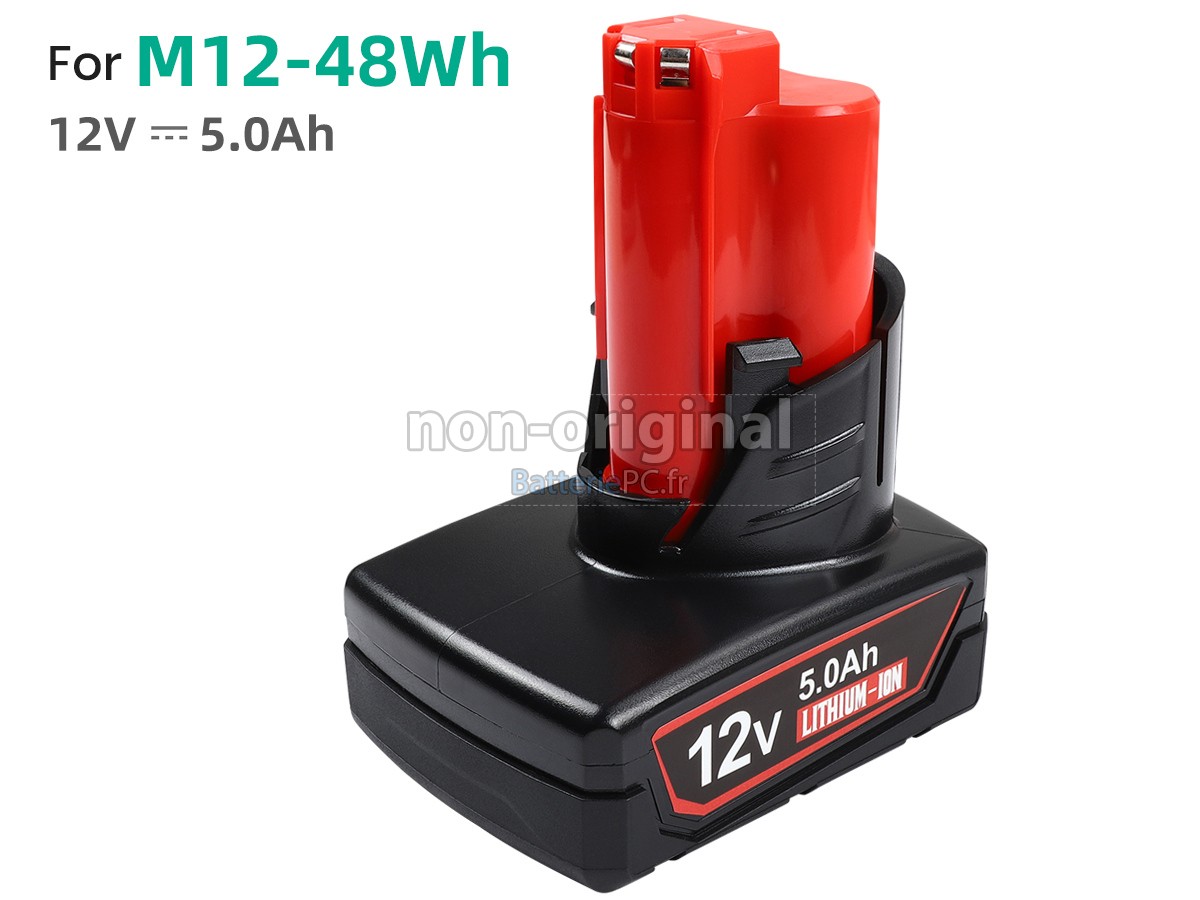 batterie pour Milwaukee 48-11-2420