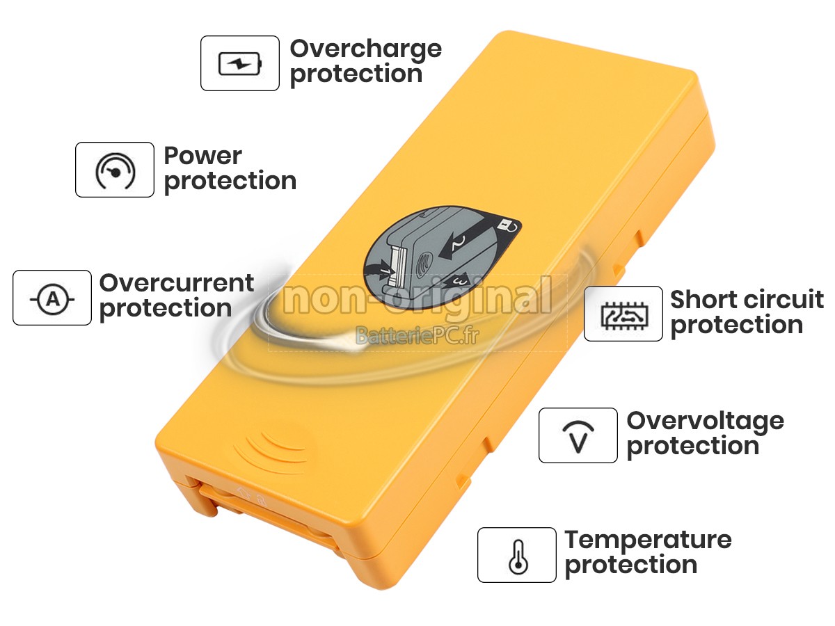 batterie pour Mindray BENEHEART D1 PRO