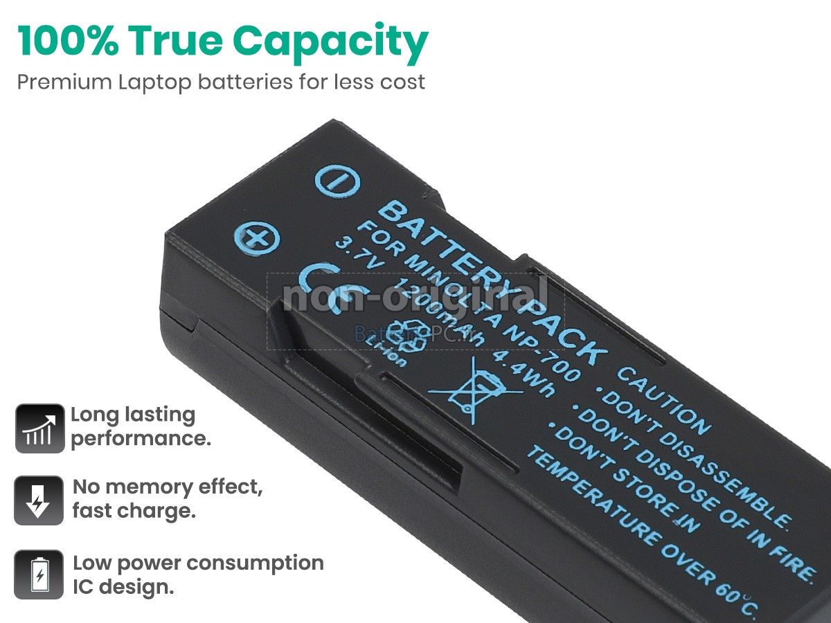 batterie pour Minolta DG-X50-K