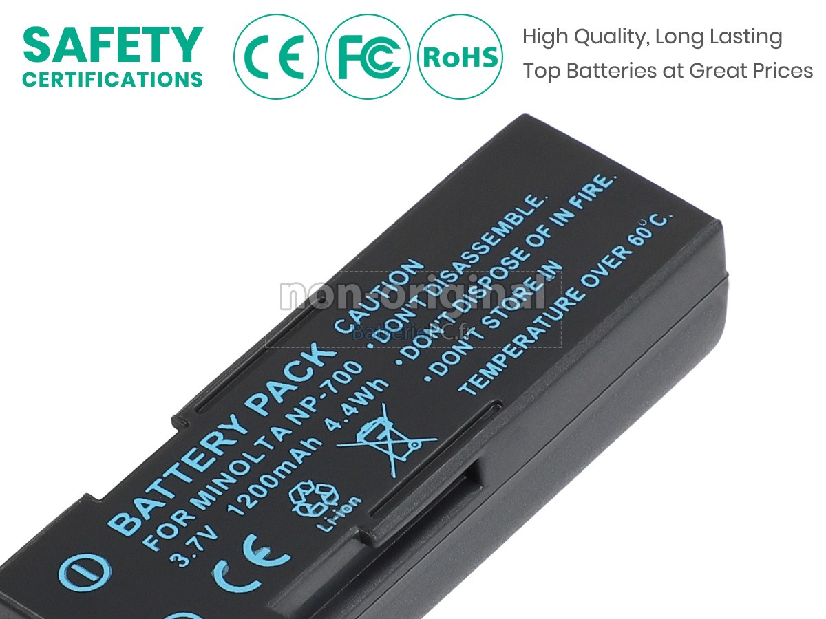 batterie pour Minolta DG-X50-K