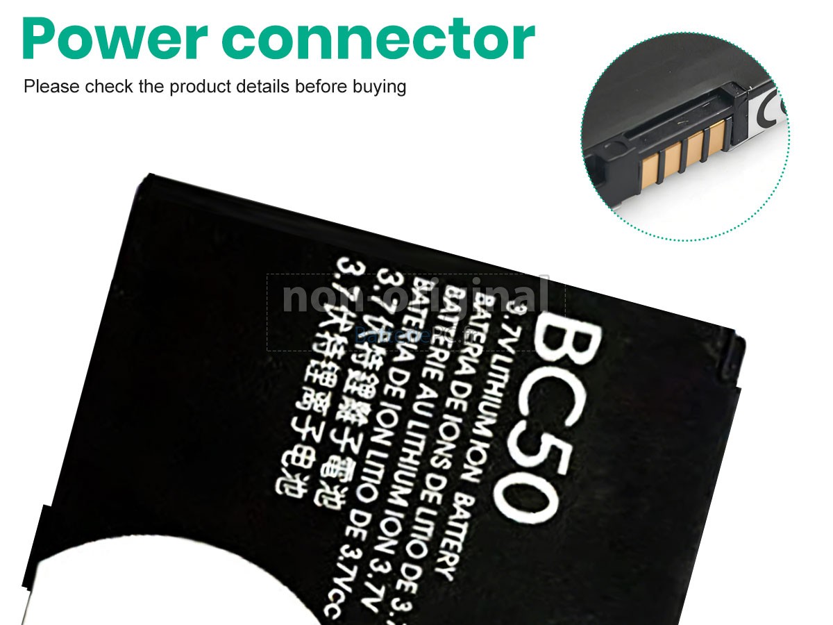 batterie pour Motorola BC50