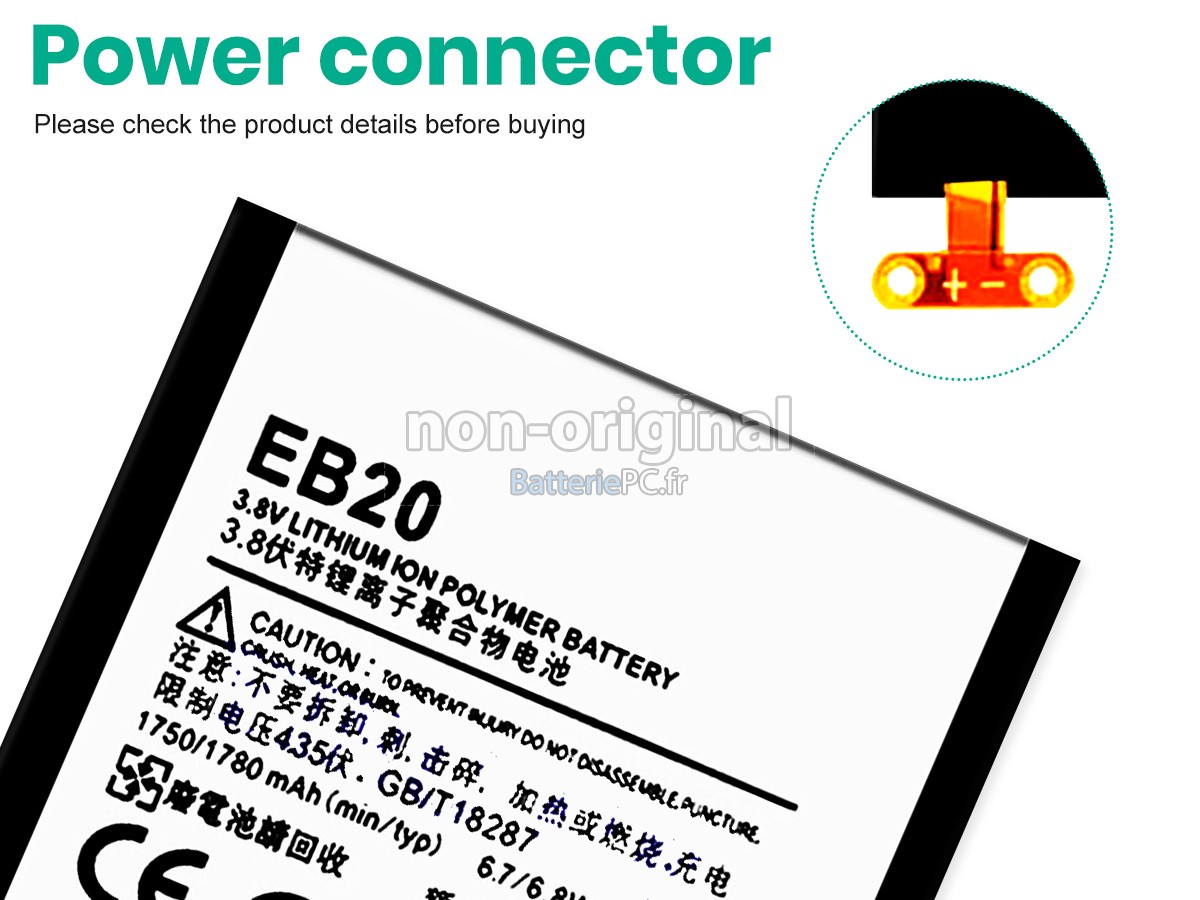 batterie pour Motorola EB20