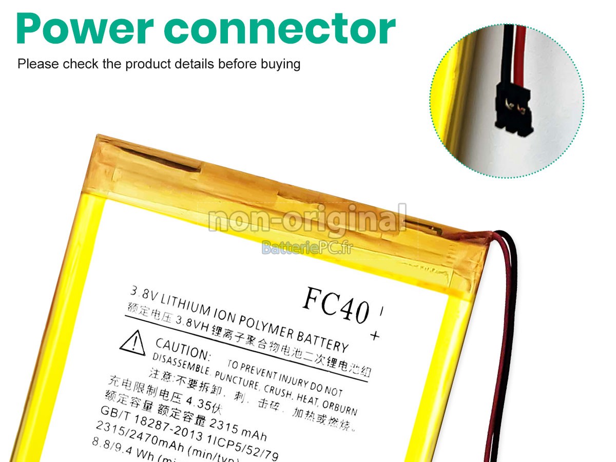 batterie pour Motorola G 3RD GEN XT1540