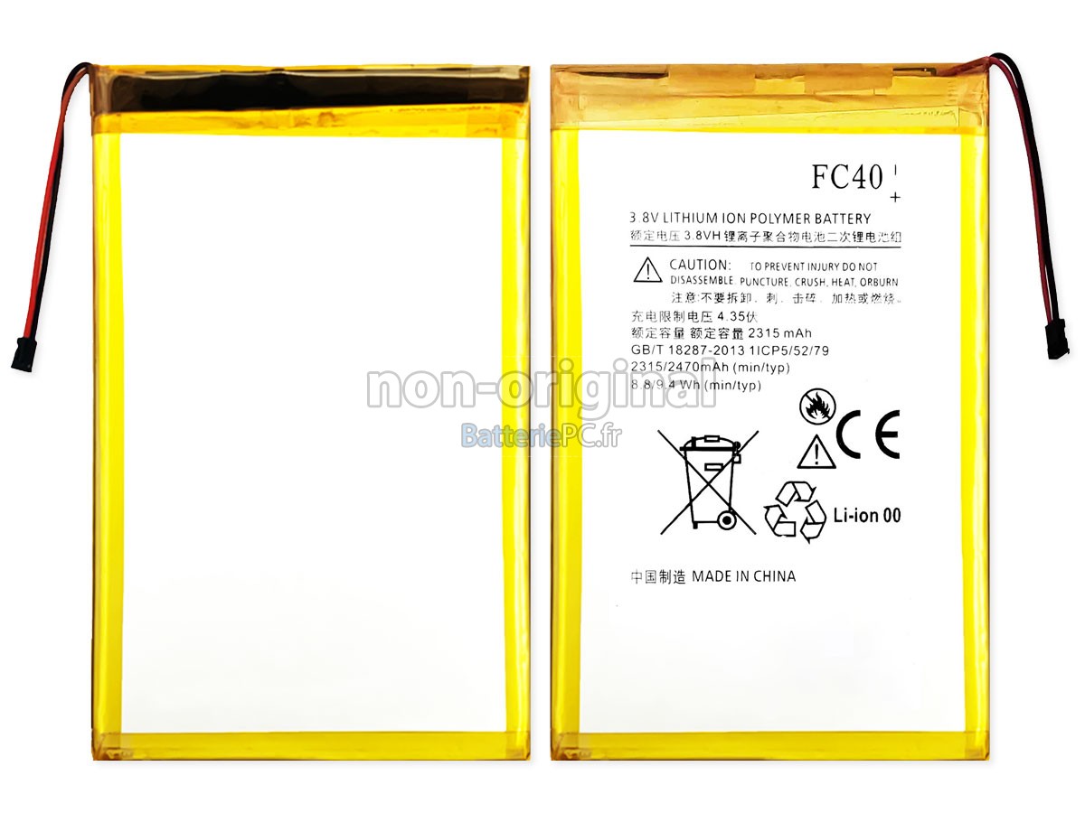 batterie pour Motorola G 3RD GEN XT1540