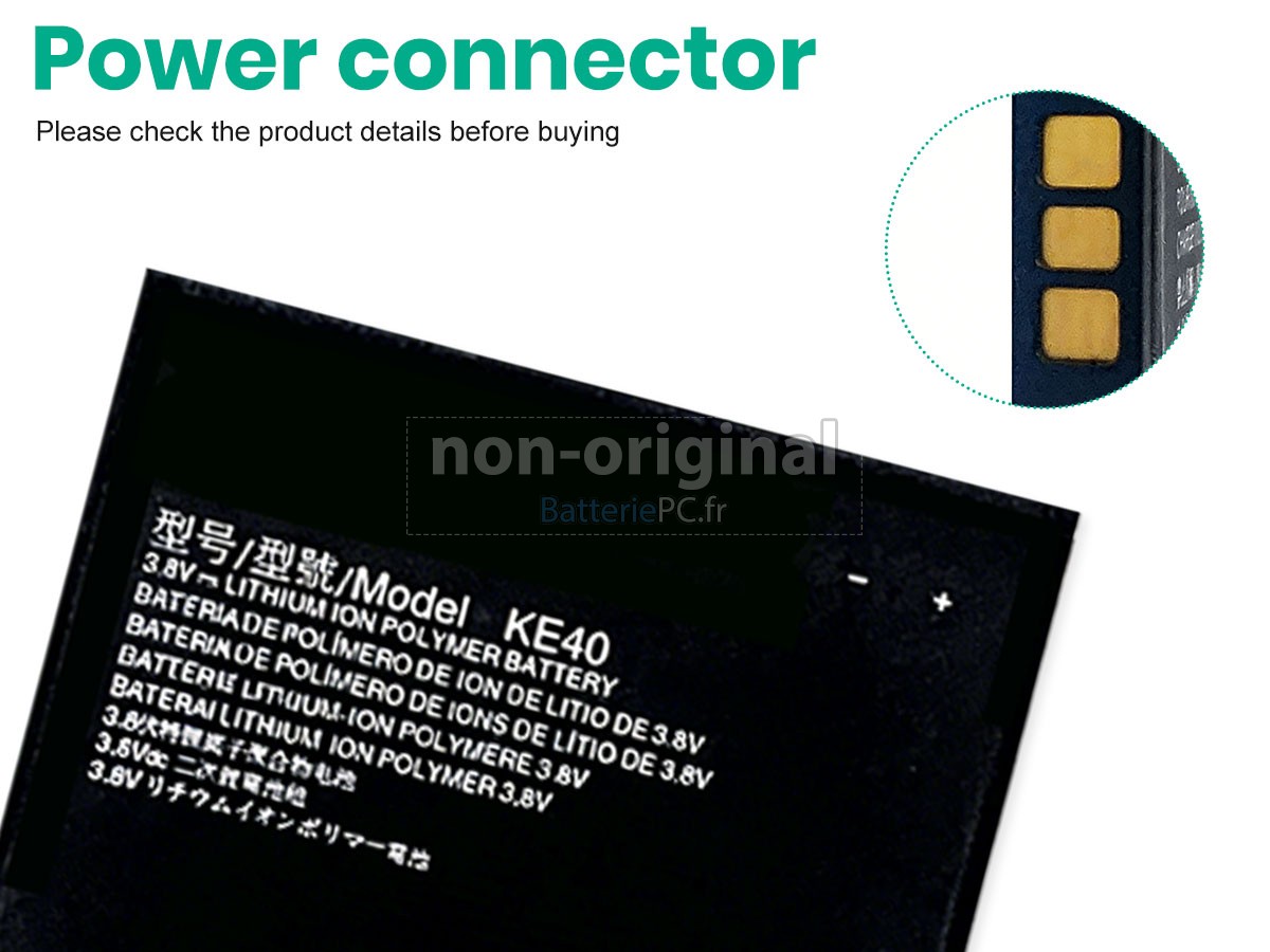 batterie pour Motorola E6