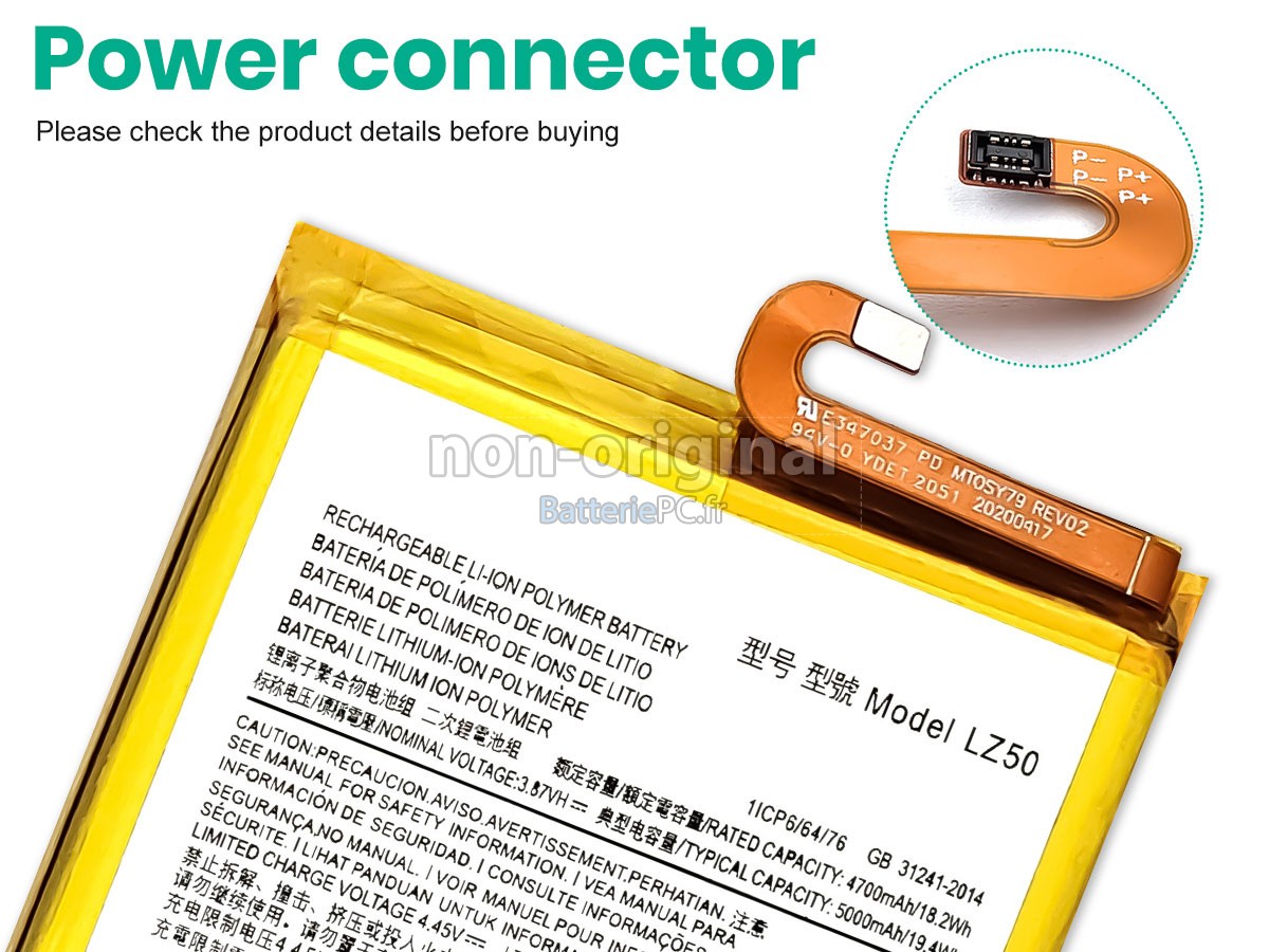 batterie pour Motorola LZ50