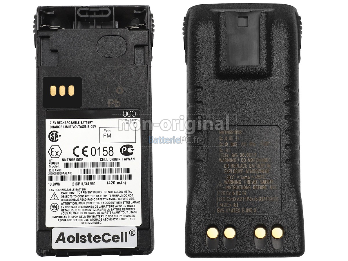 batterie pour Motorola GP580 ATEX