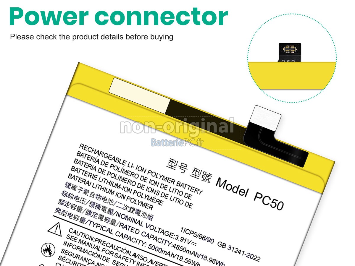batterie pour Motorola PC50