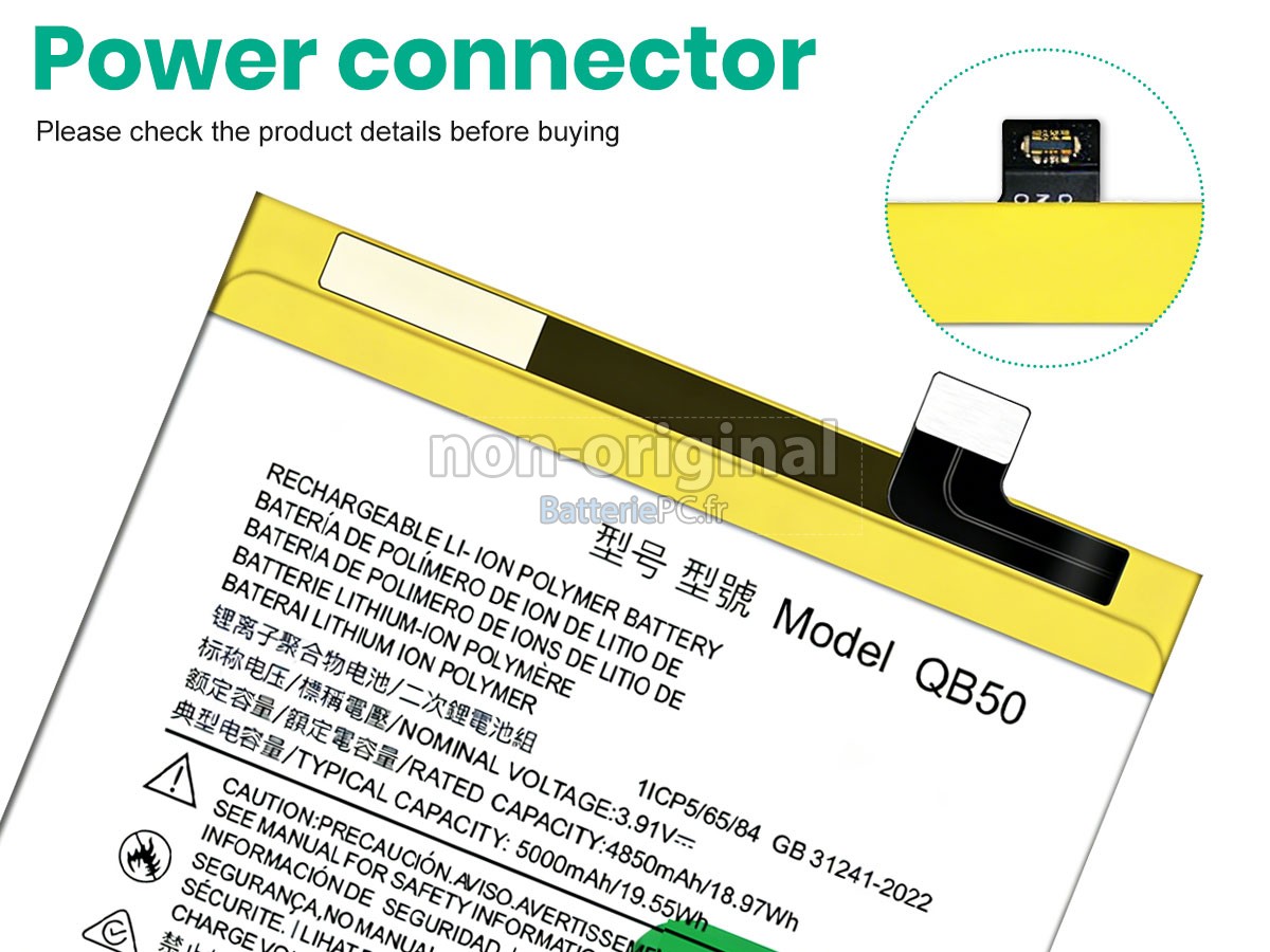 batterie pour Motorola QB50