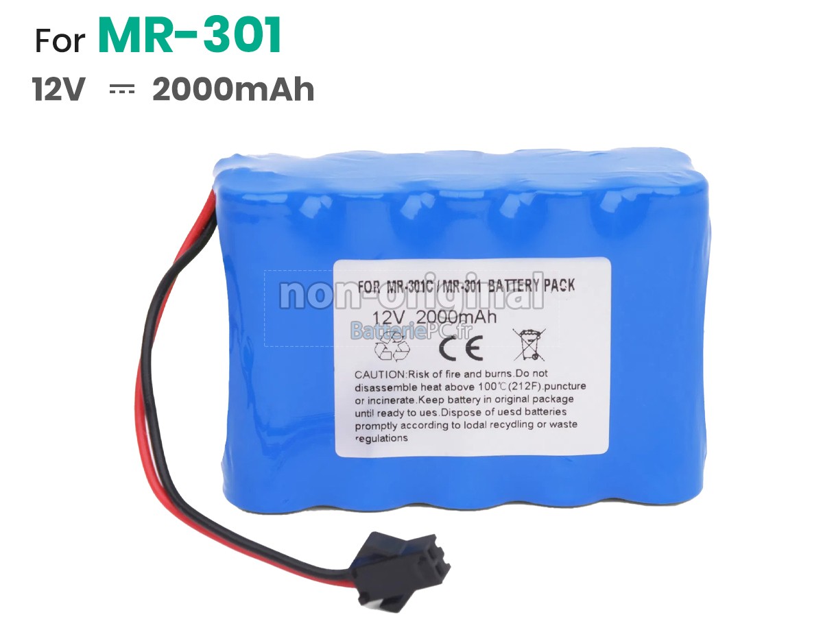 batterie pour MRH MR-301C