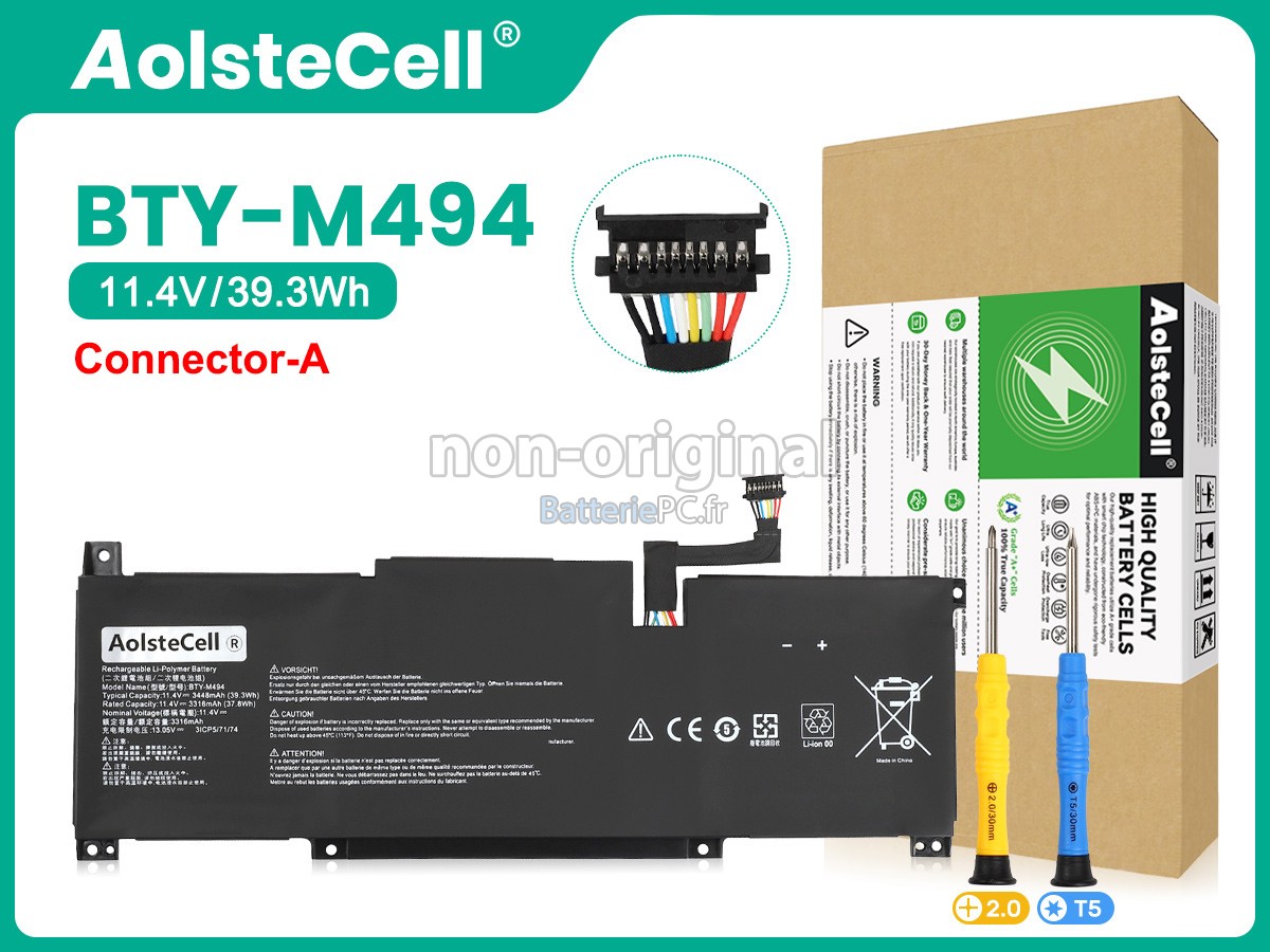 batterie pour MSI MODERN 15 A10RB-045HK