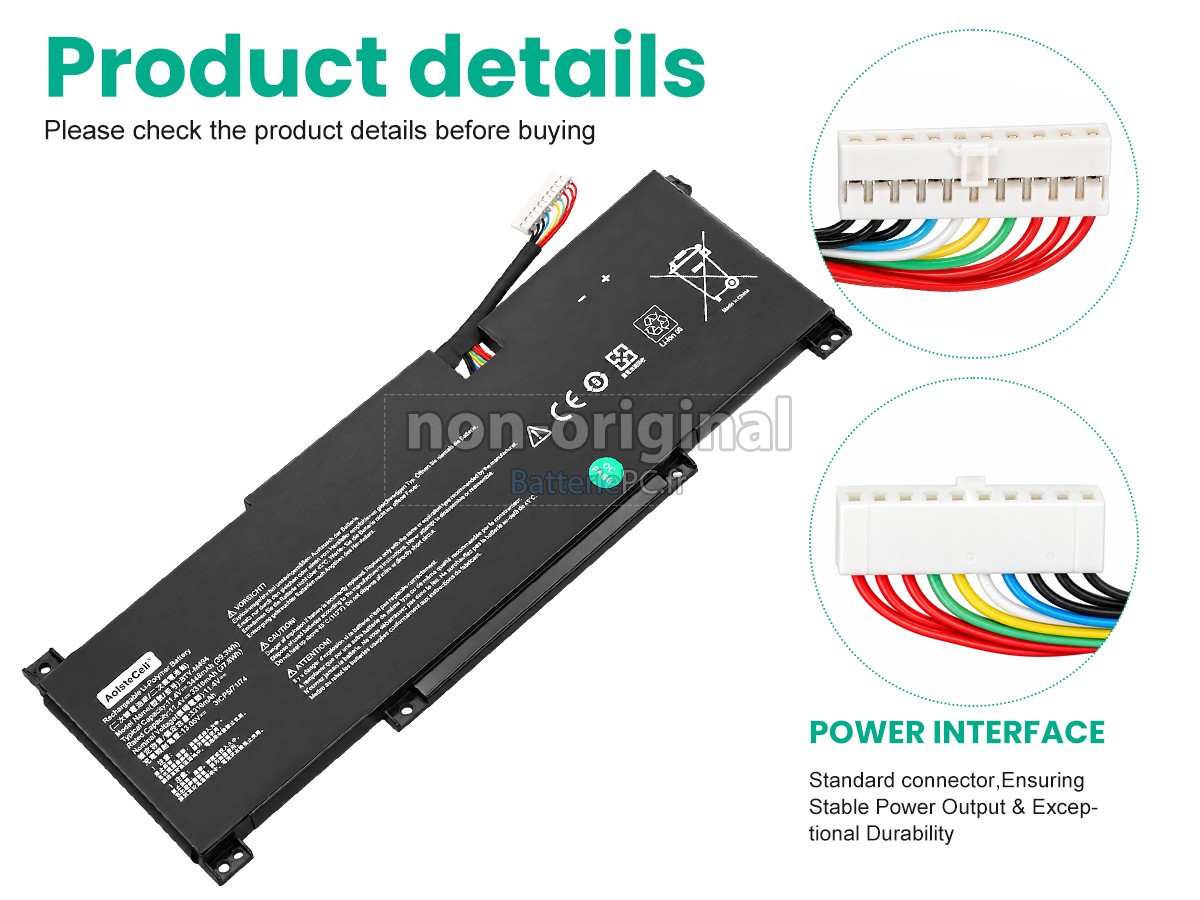 batterie pour MSI MODERN 15 A10RB-045HK