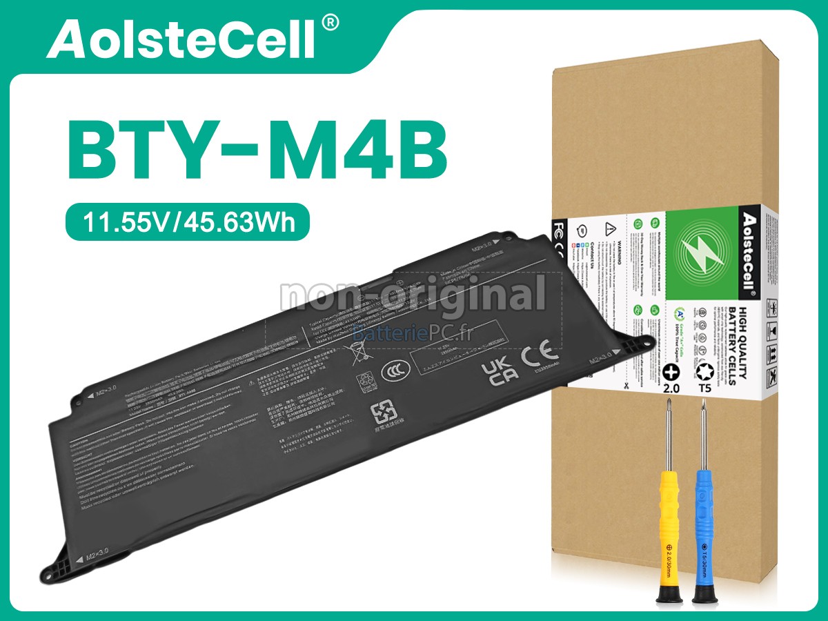 batterie pour MSI BTY-M4B