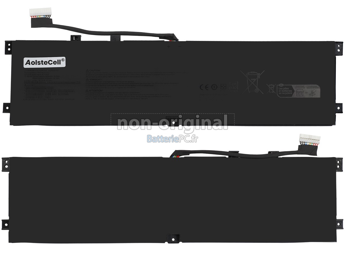 batterie pour MSI PRESTIGE 16 AI STUDIO B1VEG-080RU