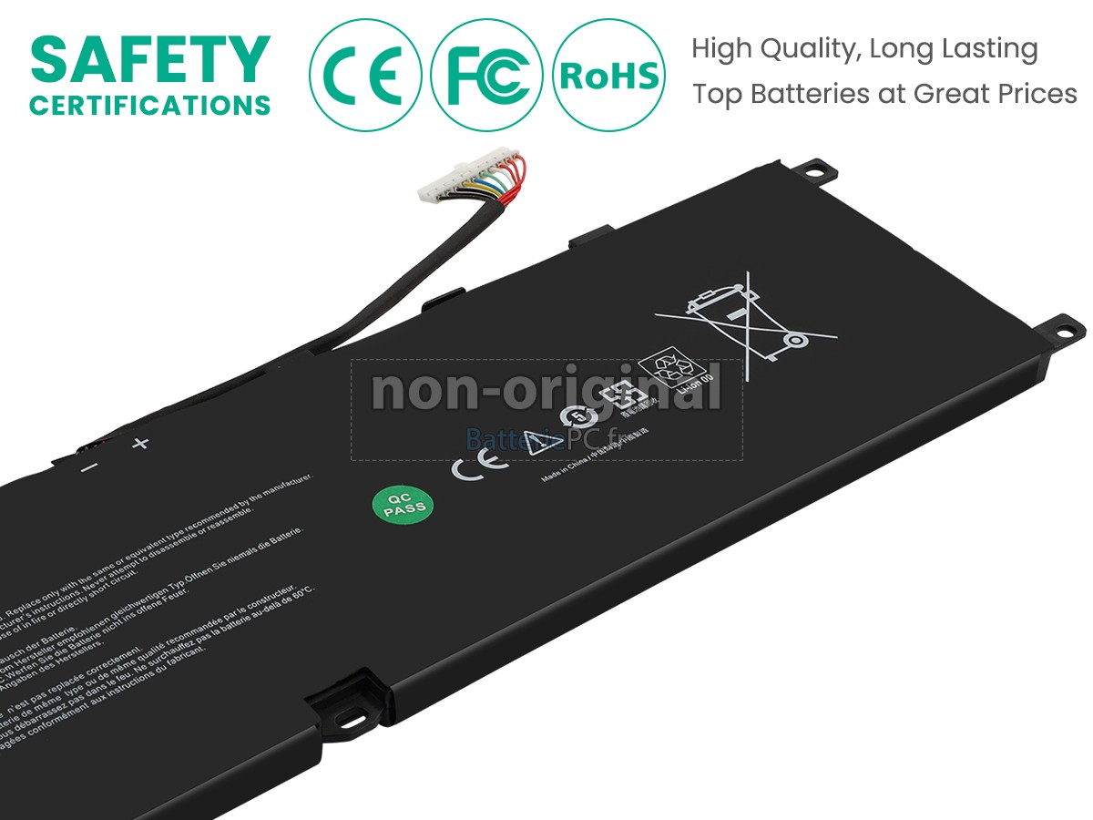 batterie pour MSI STEALTH GS77 12UE-046