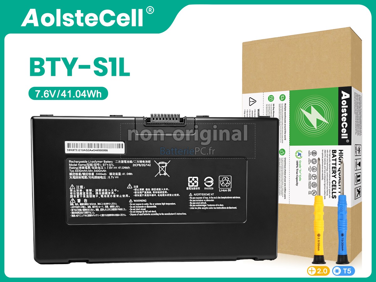 batterie pour MSI BTY-S1L