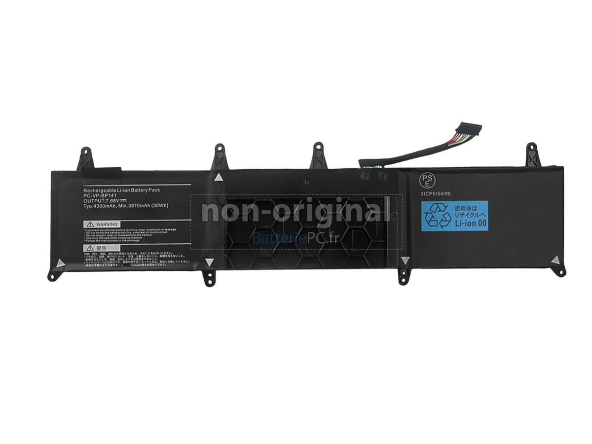 batterie pour NEC PC-VP-BP141(2ICP5/54/90)