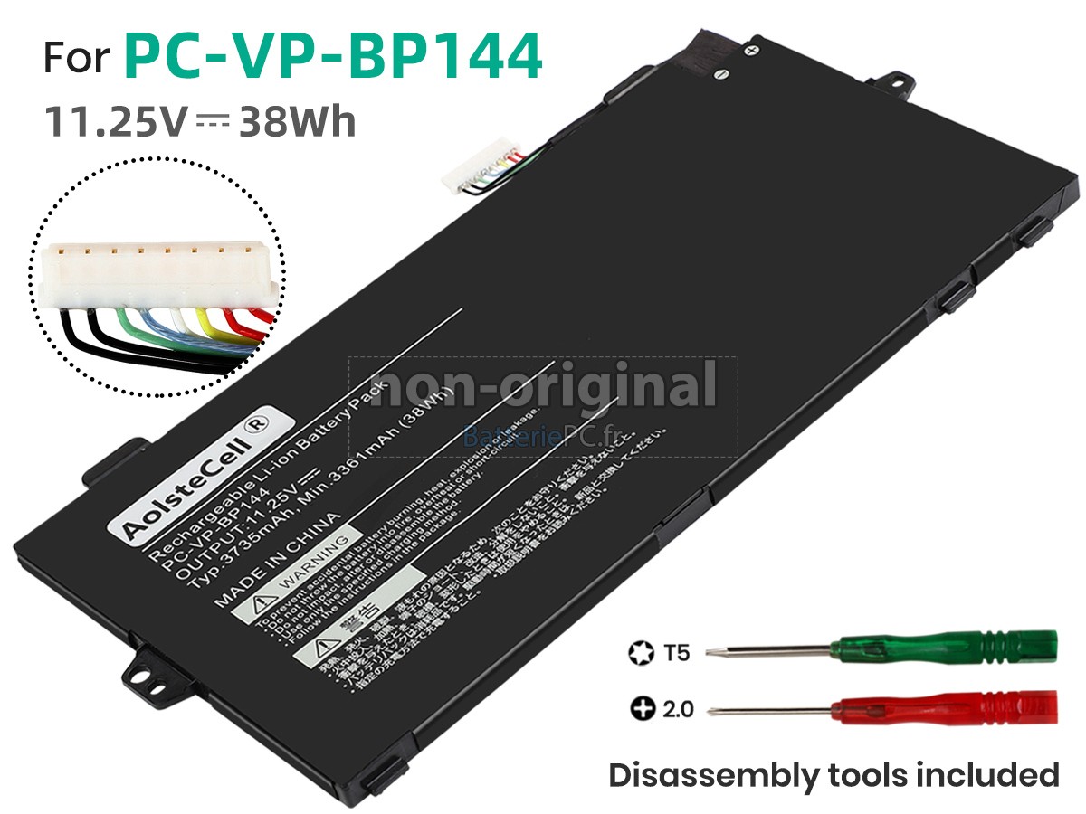 batterie pour NEC PC-VP-BP144(3ICP5/54/90)