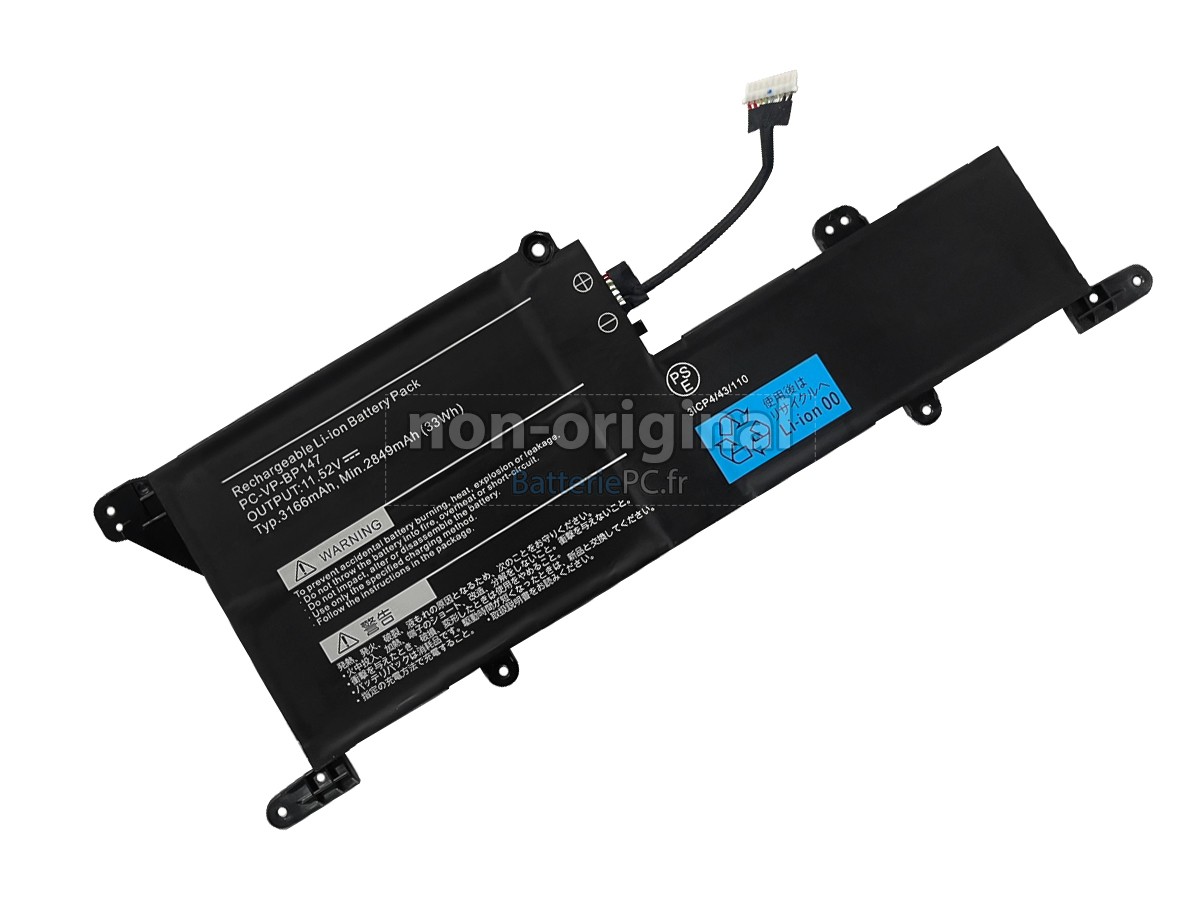 batterie pour NEC PC-VP-BP147(3ICP4/43/110)