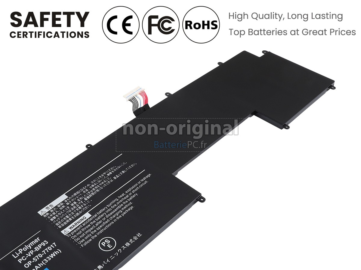 batterie pour NEC PC-LX850JS