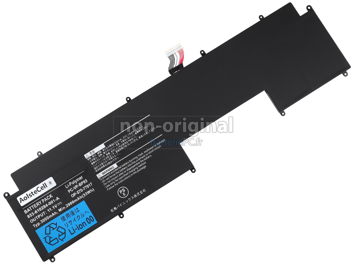 batterie pour NEC PC-LX850JS
