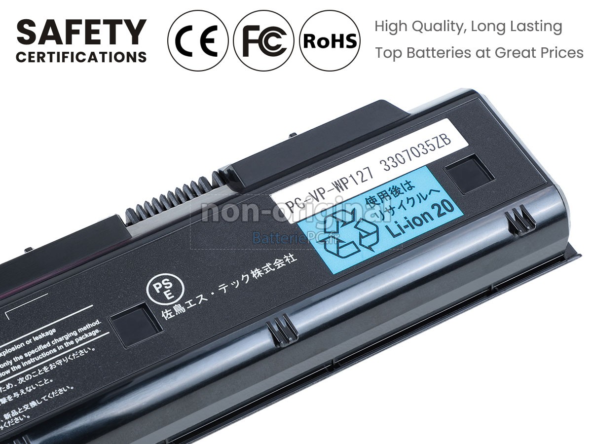 batterie pour NEC PC-LL750TG6R