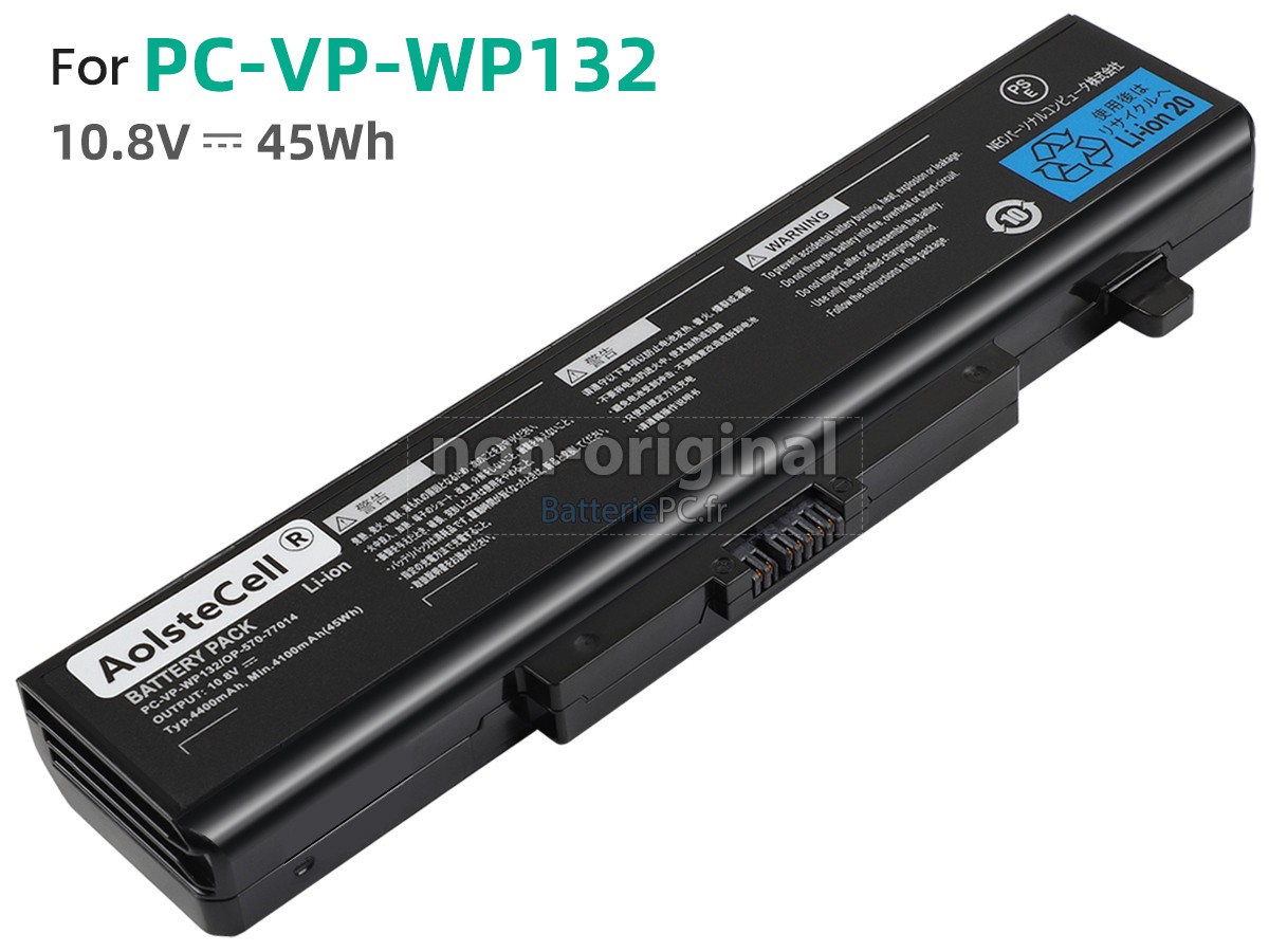 batterie pour NEC PC-VP-WP132