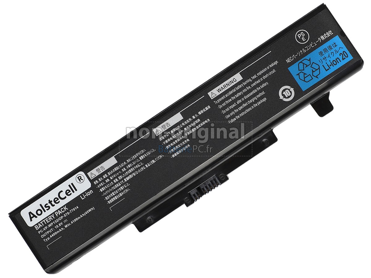 batterie pour NEC PC-VP-WP132