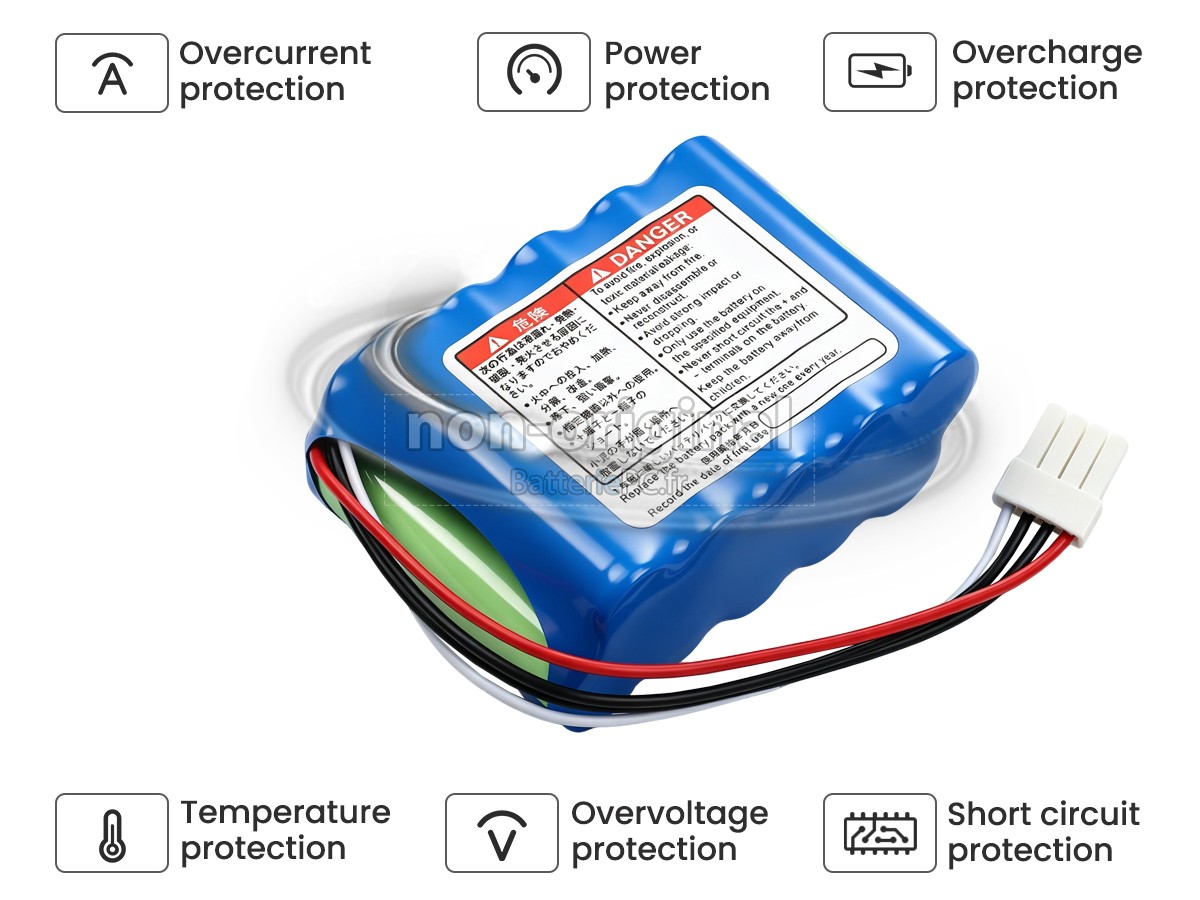 batterie pour Nihon Kohden SBM-2353