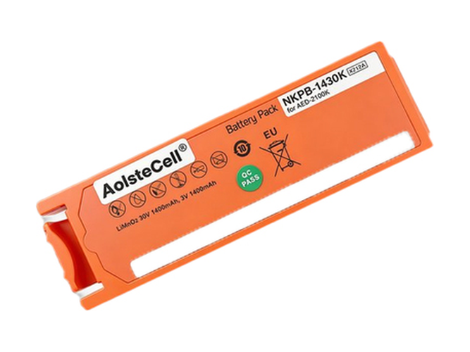 Batterie compatible pour Nihon Kohden NKPB-1430K