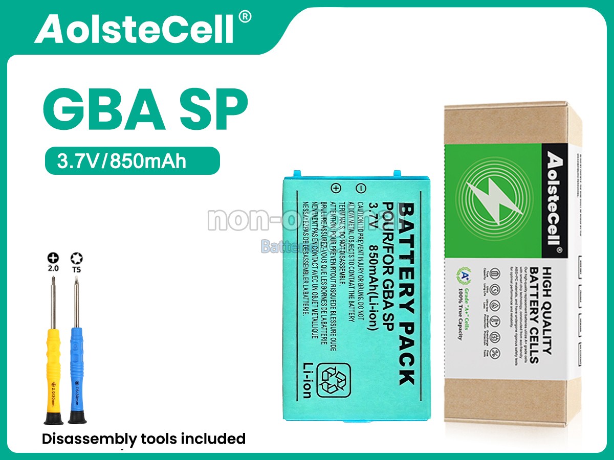 batterie pour Nintendo GBA-SP