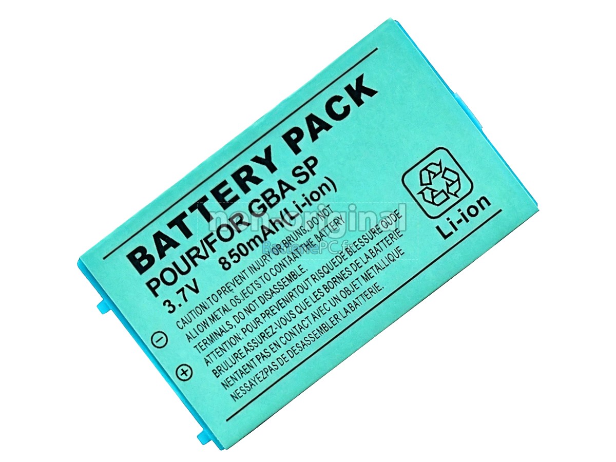batterie pour Nintendo GBA-SP