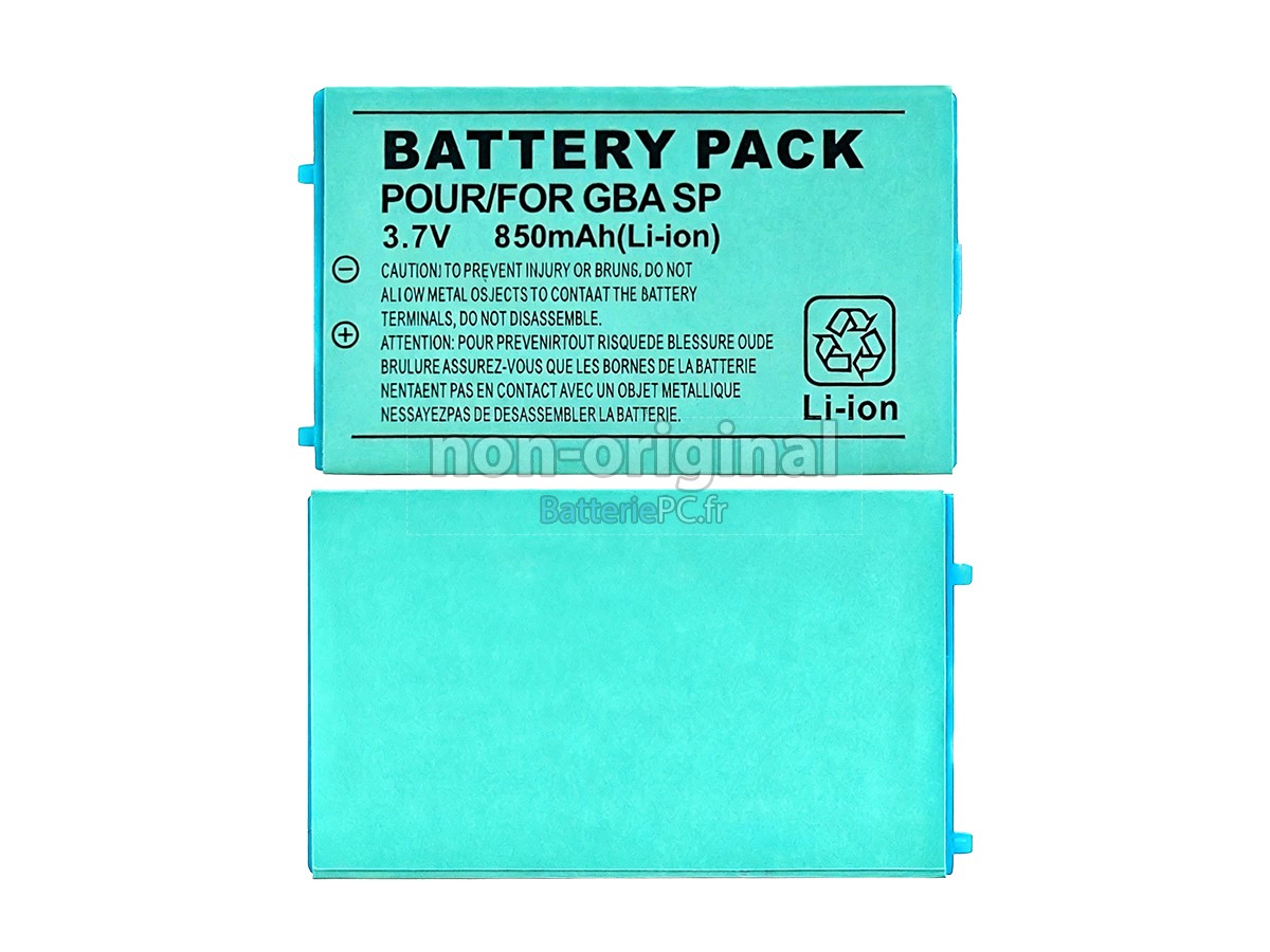 batterie pour Nintendo GBA-SP