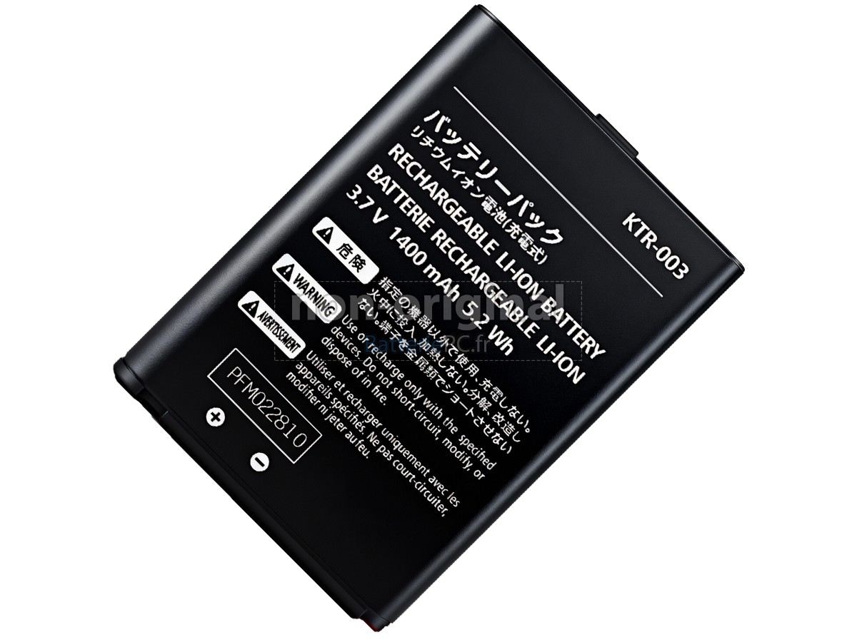batterie pour Nintendo KTR-003