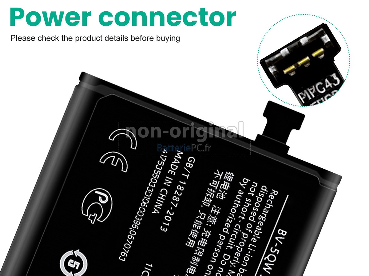 batterie pour Nokia RM927